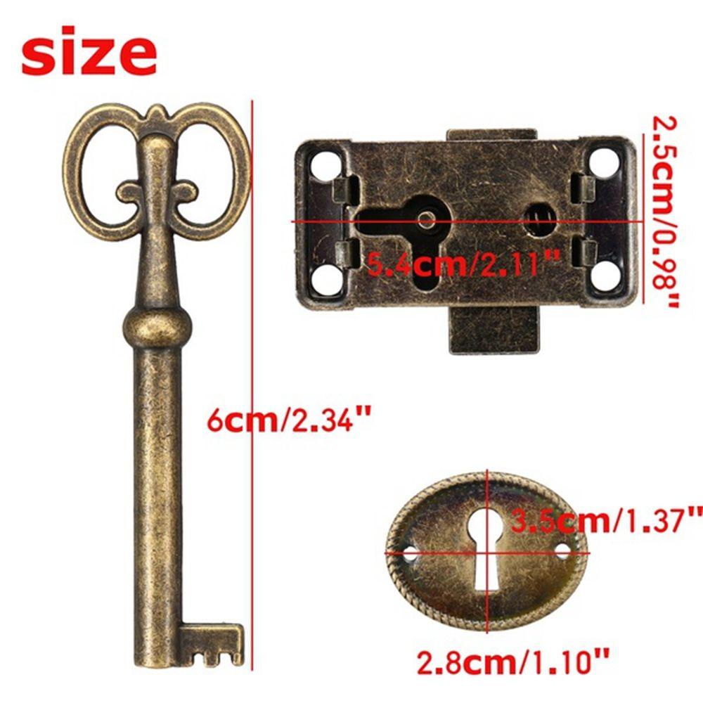 Jewelry Box Gift Cabinet Key Drawer Set Locks Door Lock Drawer Lock Home Improvement