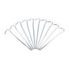 Колышки для палатки, 18 см, набор из 10 штук, алюминиевые колышки, высокая прочность, колышки для кемпинга, инструменты для установки тента, для крепления оттяжек