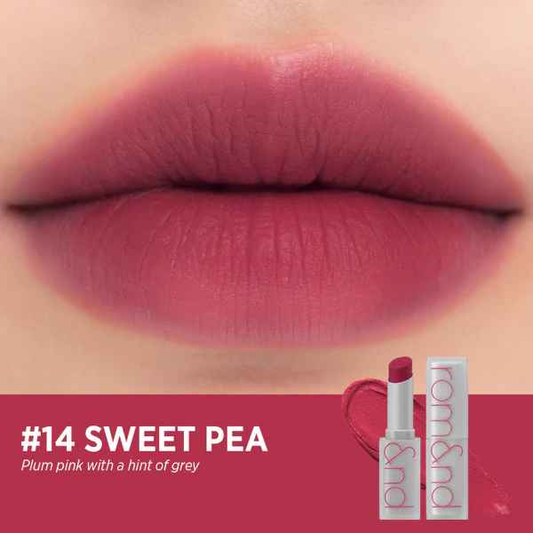 Rom&nd Zero MATTE LIPSTICK, Стойкая, Макияж, Kbeauty, Корейская косметика, образец