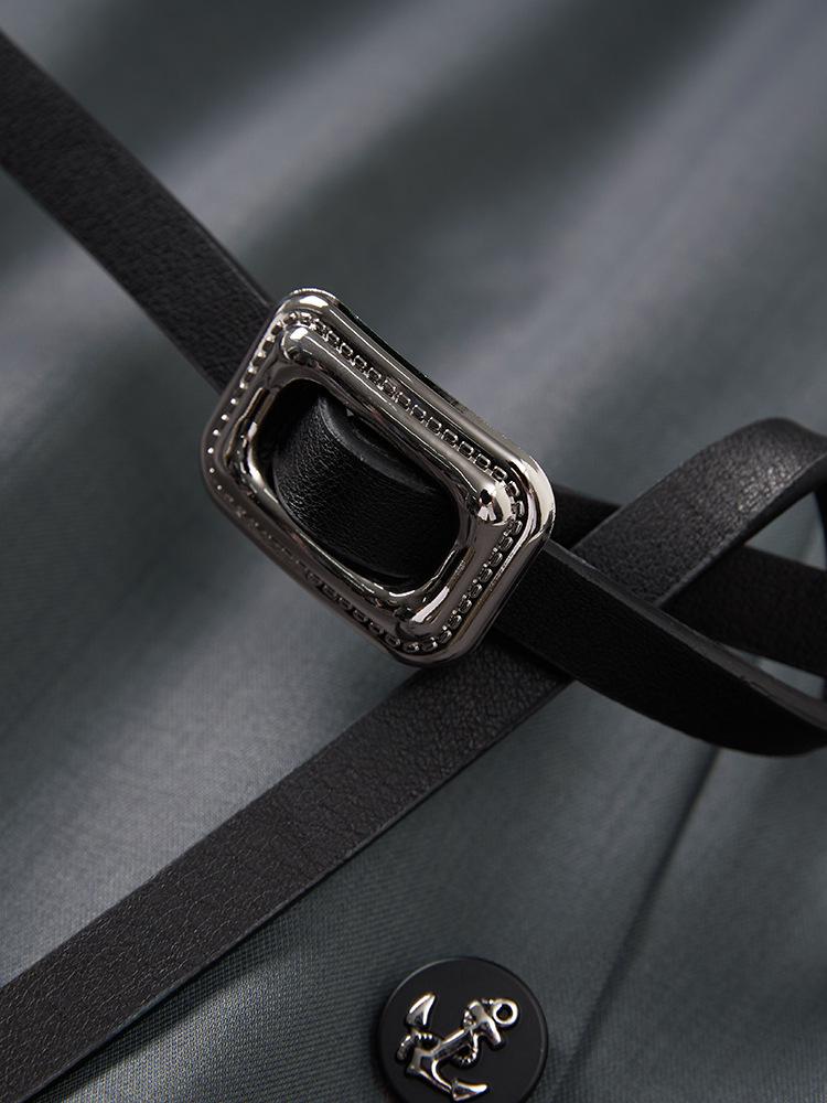 Профессиональное платье миди с рукавом до локтя класса люкс - Женский умный наряд для ранней осени