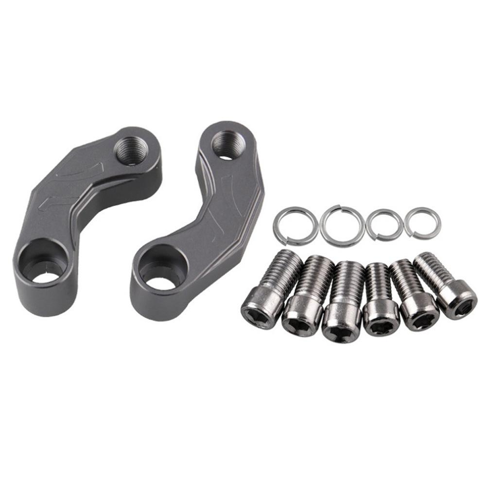 Удлинители зеркал мотоцикла, универсальные проставки для зеркал заднего вида с креплением на руль, адаптер M10