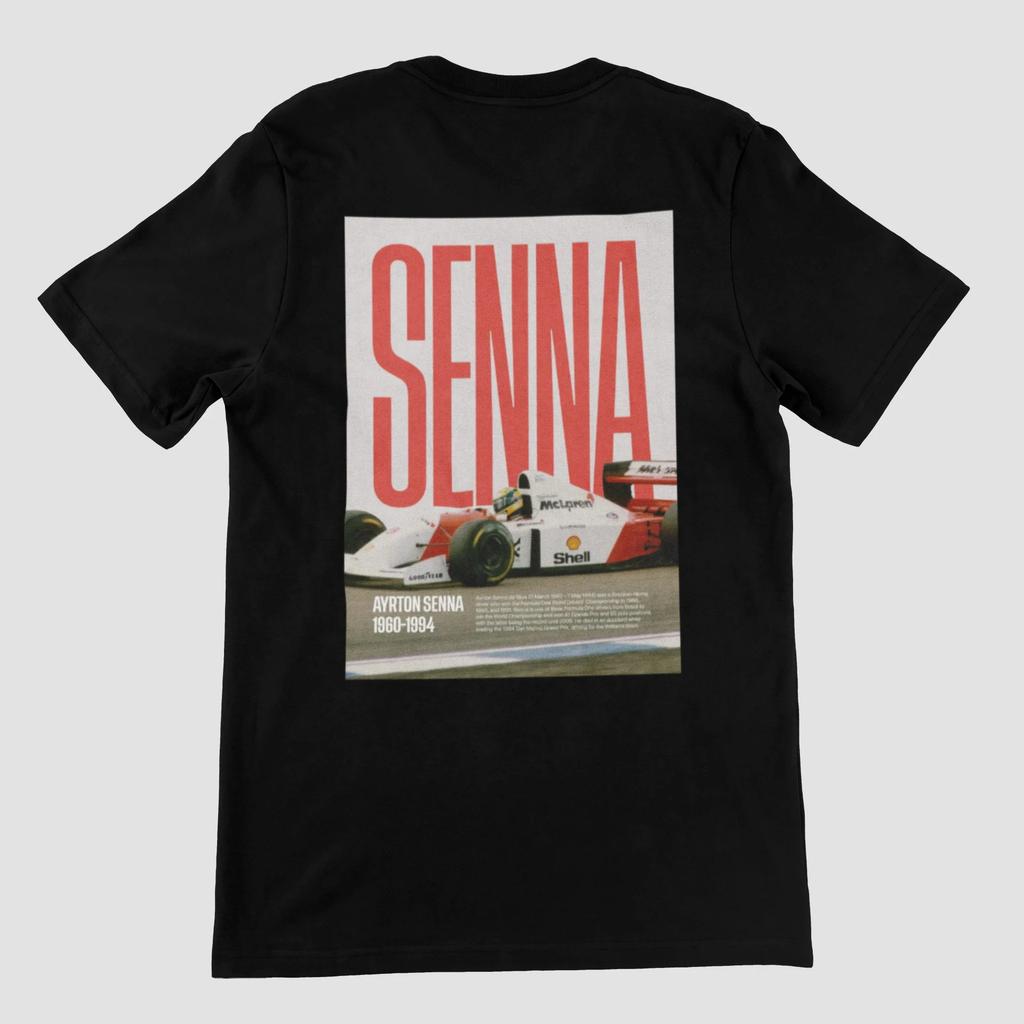 Ayrton Senna Formula 1 Graphic T Shirts Gym T-shirts Man T-shirts for Men Mens Clothing Y2k Liam Payne Tops Tees Men's