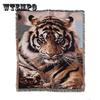 Simple Modern Tiger Pattern Knitted Sofa Cover Universal Sheet Tablecloth and Cover Cloth for Four Seasons Jacquard Weave Blanket