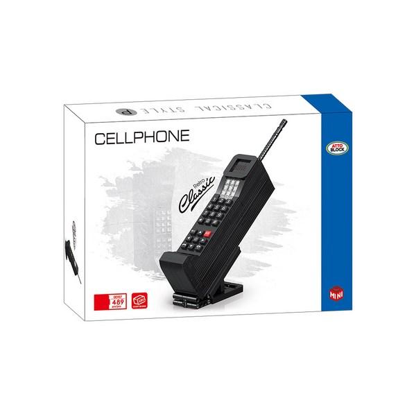 LIN07 Miniblock Retro Cordless Phone 00987LI, Разные цвета, Популярные корейские игрушки