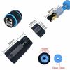 Соединитель Ethernet Cat6 RJ45 1 Гбит/с Скорость передачи данных IP68 Водонепроницаемый и пыленепроницаемый для сетевого подключения