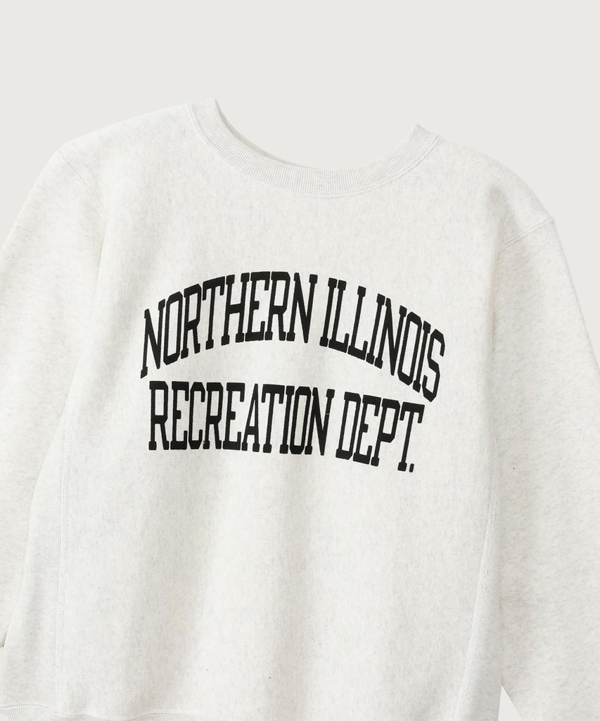 CHAMPION Reverse Weave Blu-Tack Regular Fit Brushed College Sweatshirt Natural