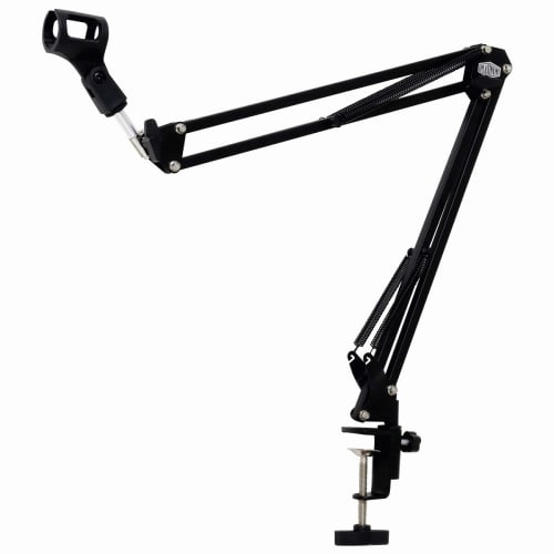 [Reliable Japanese Manufacturer] PLATINUM Flexible Desk Arm Microphone Stand MPC1 BK