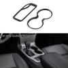 Carbon Fiber Gear Shift Cup Holder Cover Trim Frame For Grand Cherokee 2016-