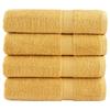 VidaXL Superior Quality Bath Towels 4 Pcs, Shower Towels, Bath Sheets, Guest Towels for Toilet, 137288