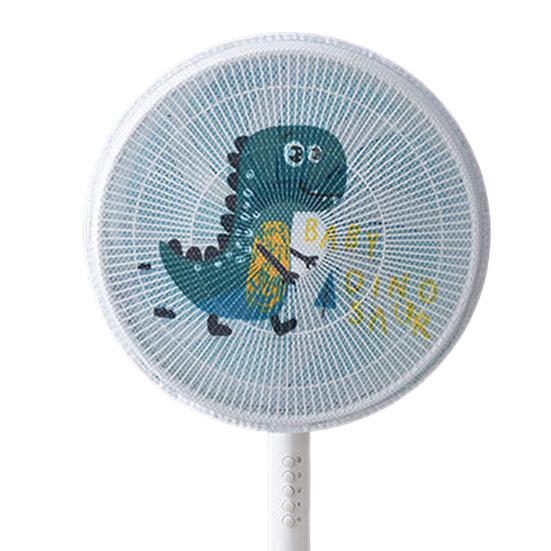 Мультяшный узор, круглая крышка электрического вентилятора, пыленепроницаемая защитная сетка, щит