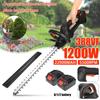 Brushless Cordless Electric Hedge Trimmer 1200w Dual Action Grass Trimmer Pruning Saw Garden Tools with 2PC 22900mah Battery