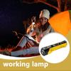 Camping Rechargeable Flashlight Rechargeable Magnetic Working Flashlight Battery Powered Torch Light Portable Flash Light For