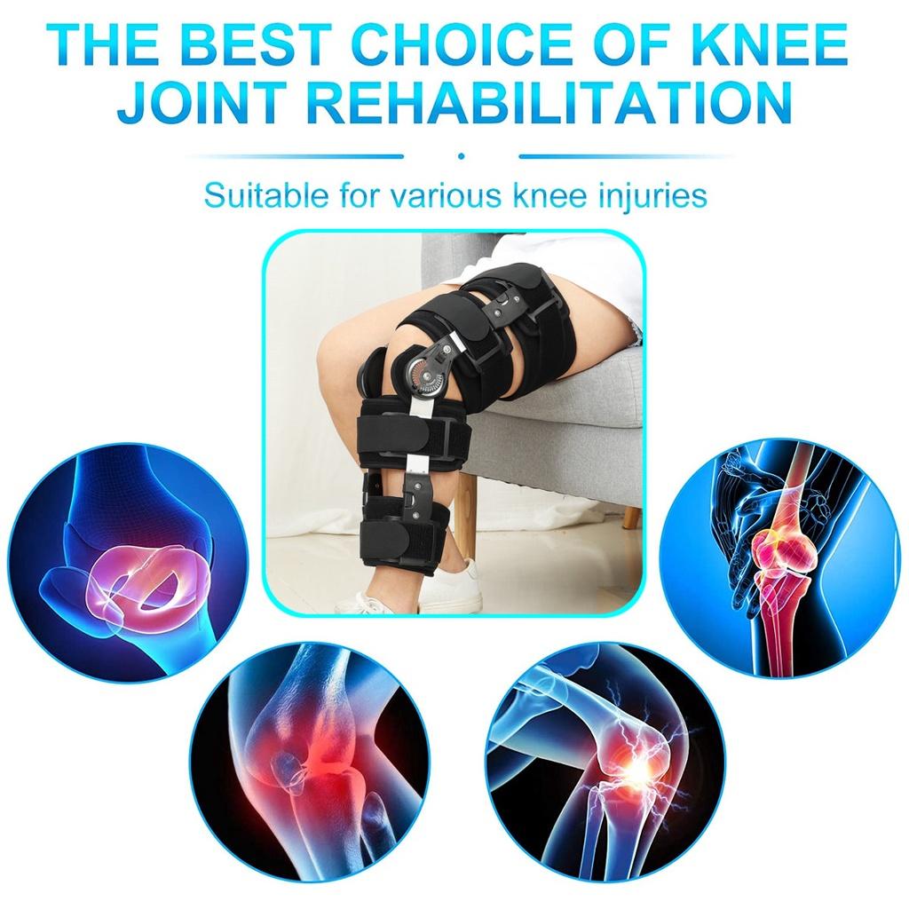 Unloading Left Right Knee Brace For Ligament Hinged Knee Support Knee Joint Pain Sports