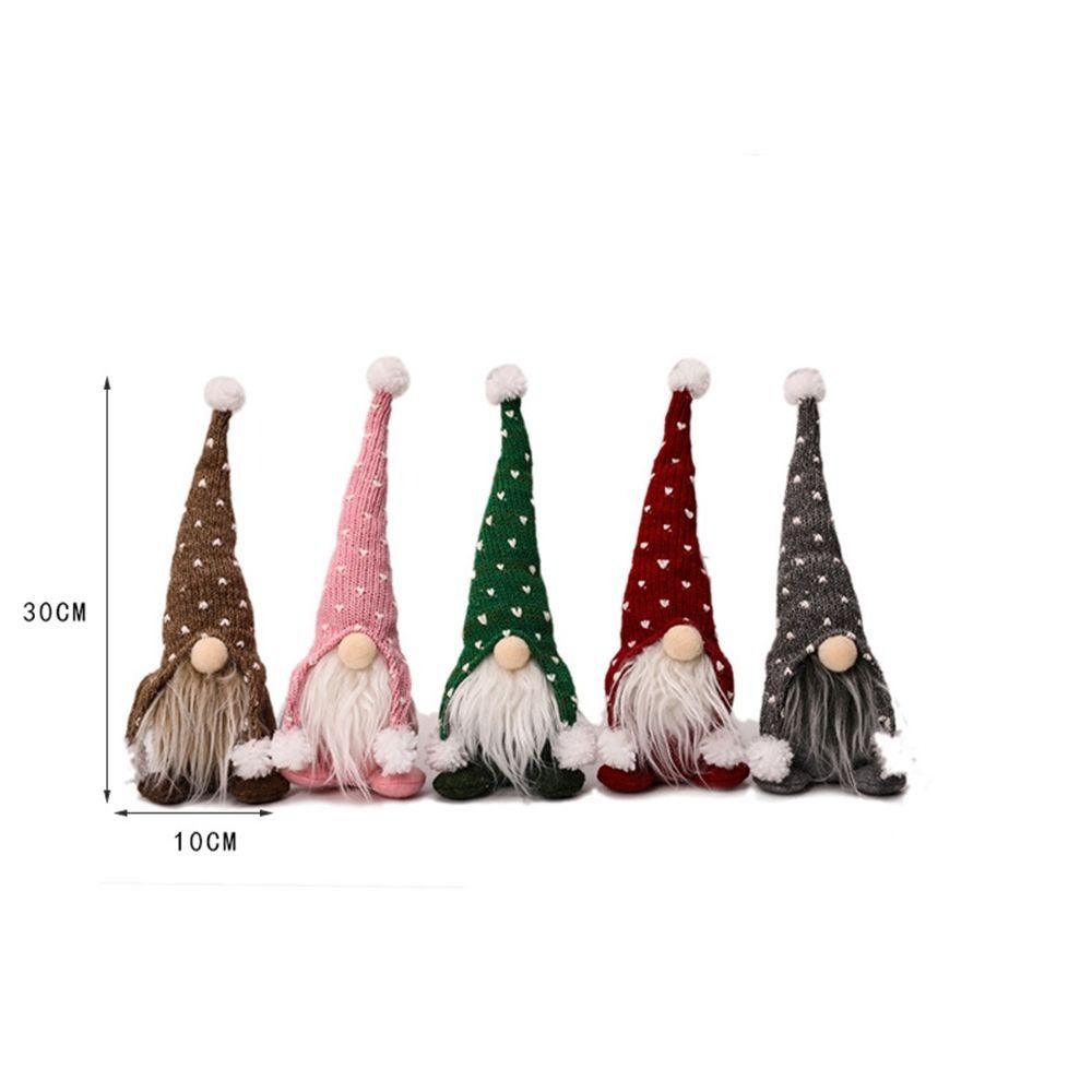 Xmas Christmas Pendant For Home Christmas Decoration Faceless Doll Tabletop Figurines Gnome Doll