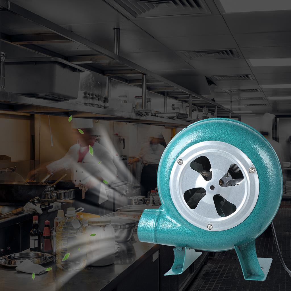 30W/40W/60W/80W BBQ Blower Fan AC120V-240V DC12V Powered Variable Speed Controller Centrifugal Fan Outdoor Air Blower