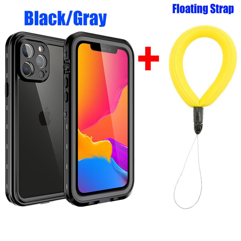 IP68 Waterproof For IPhone 16 15 14 13 12 11 Pro Max XS XR 7 8 Case RedPepper Clear Cover Diving Underwater Swim Outdoor Sports 5
