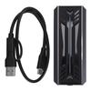 Корпус M.2 Nvme PCIE NGFF SSD USB3.1 Gen2 10 Гбит/с RGB Type C Портативный корпус SSD с