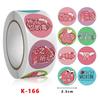 500pcs Valentine's Day Sticker I LOVE YOU Heart Shape With Heart Paper Thank You Sticker Snowflake Label Gift Box Decoratio