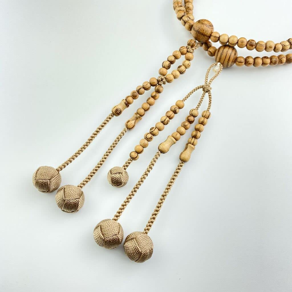 Мёрэнка молитва секты Ничирен деревянная молитва подходит для мужчин и размера тигровые плетеные четки молитвенный мешочек для четок из натурального дерева Одаваку санскрит