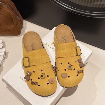 Нишевые ретро-туфли с сумкой на голове, классные женские весенние 2025, новые полутуфли на толстой подошве, обувь Boken, полутапочки