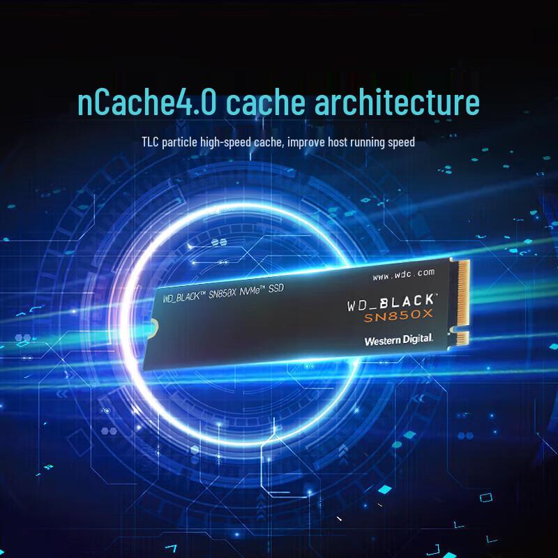 WD Черный игровой SSD SN850X NVMe PCIe 4.0