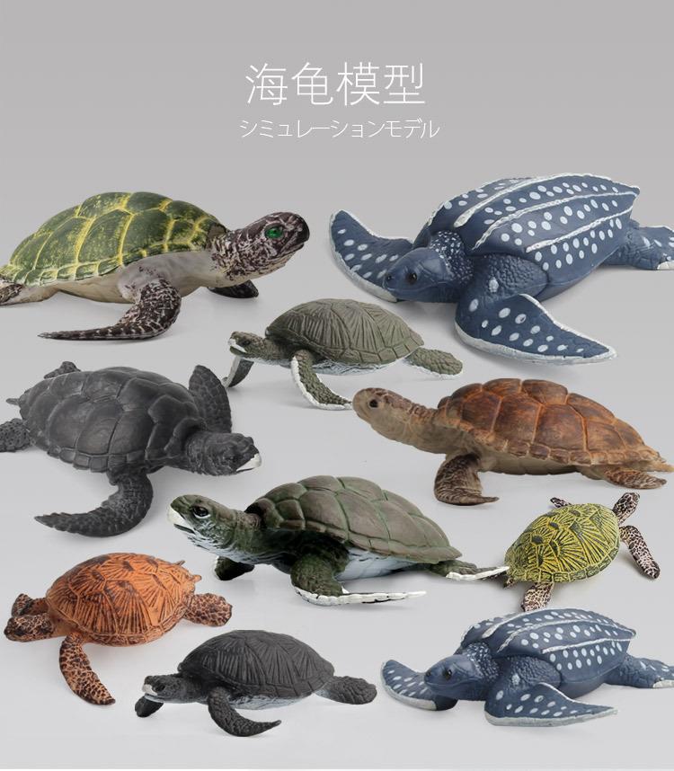 Simulation Animal Model Toy Turtle Doll Ornament Collection Static Animal Boutique Gift Gift