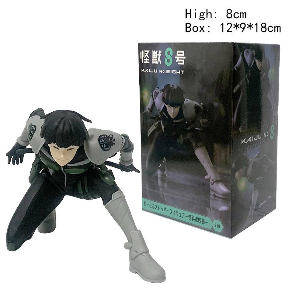 Аниме Кайдзю Номер Восемь Кайдзю Нет. 8 фигурок Кафки, Хибино, Рено и Мины из аниме, игрушки для хобби, настольные украшения, 19 см.