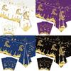 Disposable Eid Mubarak Tablecloths Waterproof Ramadan Decoration 2026 Table Cover  Party Supplies