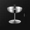 304 Stainless Steel Martini Cups Cocktail Glass Ice Cream Dessert Goblet Drink Champagne Metal Wine Cup Restaurant Bar Utensils