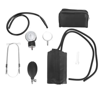 Ручной набор для измерения артериального давления с манжетой для стетоскопа. Футляр для переноски. Профессиональный сфигмоманометр.