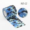 4.8m Camouflage Elastic Wrap Tape Hunt Disguise Elastoplast Self Adhesive Sports Protector Knee Finger Ankle Athletic Bandage