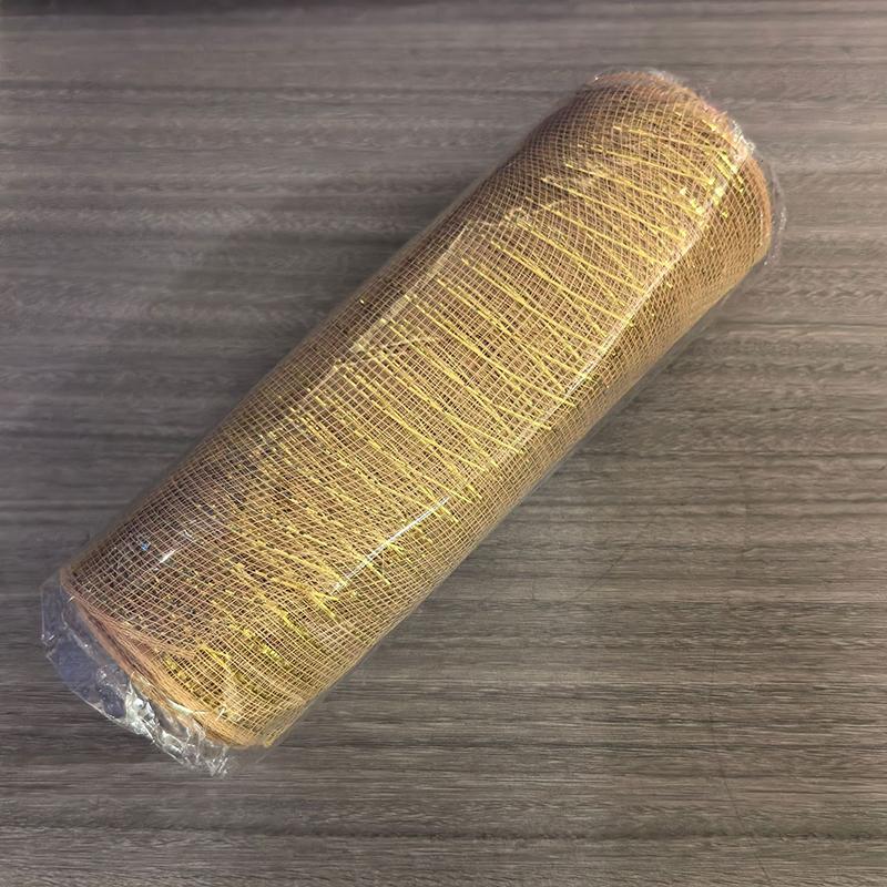 Рождественская сетка Лента Деко Металлическая Осенняя сетка Металлическая фольга Белая Красная Зеленая сетка Рулоны для DIY Рождественский проект Венки Вечеринка