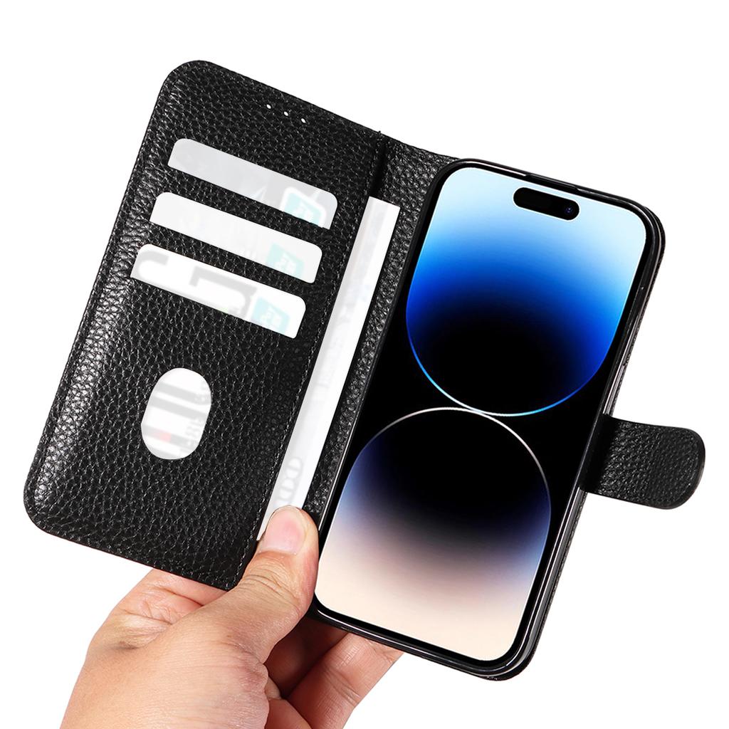 Чехол-раскладушка из искусственной кожи с узором личи для Samsung GalaxyS23 S24 A21 A22 A23 A24 A25 A31 A32 A33 Series