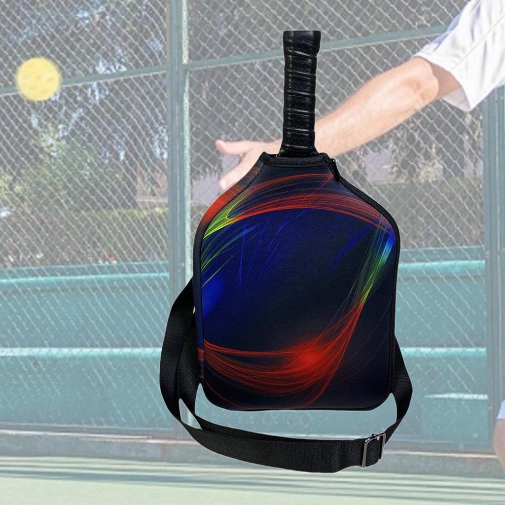 Neoprene Paddle Cover Pickleball Racket Cover for Indoor Outdoor Practice
