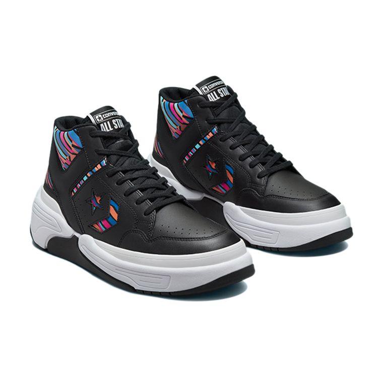 Converse Унисекс Weapon CX Средняя полоска Черный Белый Мультиколор 172656C