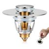 Copper Sink Stopper Pop Up Sink Drain Strainer Universal Sink Plug  Bathroom