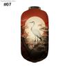 Oriental Style Paper Lantern Japanese Ukiyo-e Traditional Crane Printed Lantern Izakaya Restaurant Cuisine Wedding Party Decor