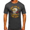 Men's Love for All Punk Printed T-Shirt 100% Cotton Oversized Casual Graphic Tees for Men Women Summer Tops