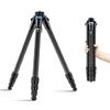 SIRUI Carbon Fiber Travel Lightweight Compact Camera Tripod with Twist Removable Steel Max Load Capacity Tripod, 47" 4-Section Legs, Locks, Spikes,