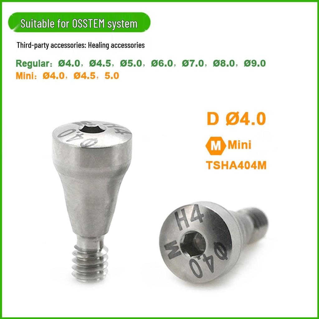 Лечебный абатмент Osstem для дентального имплантата Восстановление одного зуба