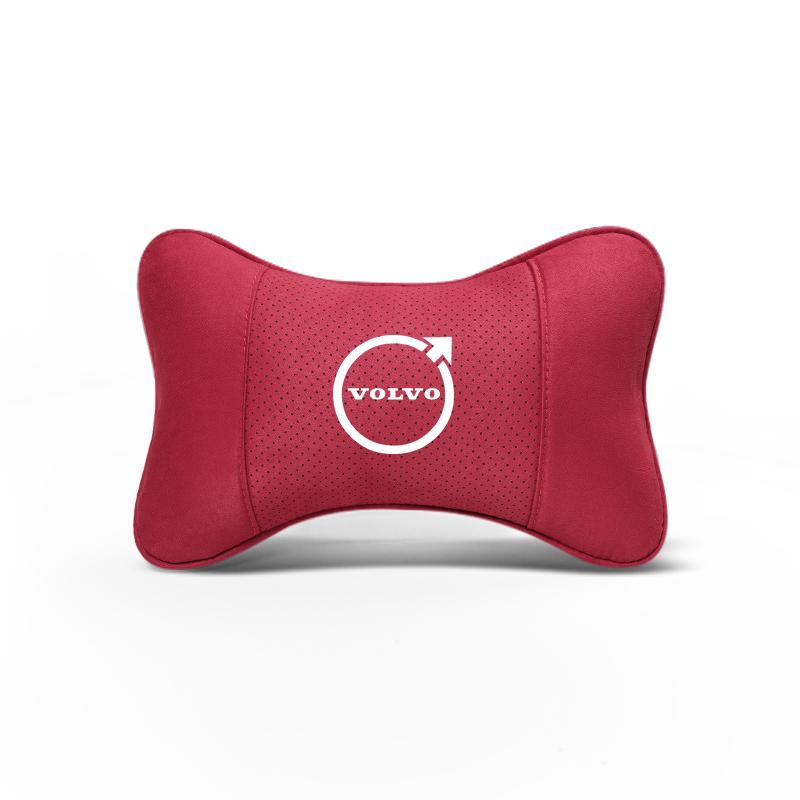 Keychain High-quality Car Headrest Memory Foam Automobile Neck Pillow Interiors Accessories For Volvo V60 V40 XC60 XC90 V50 S90