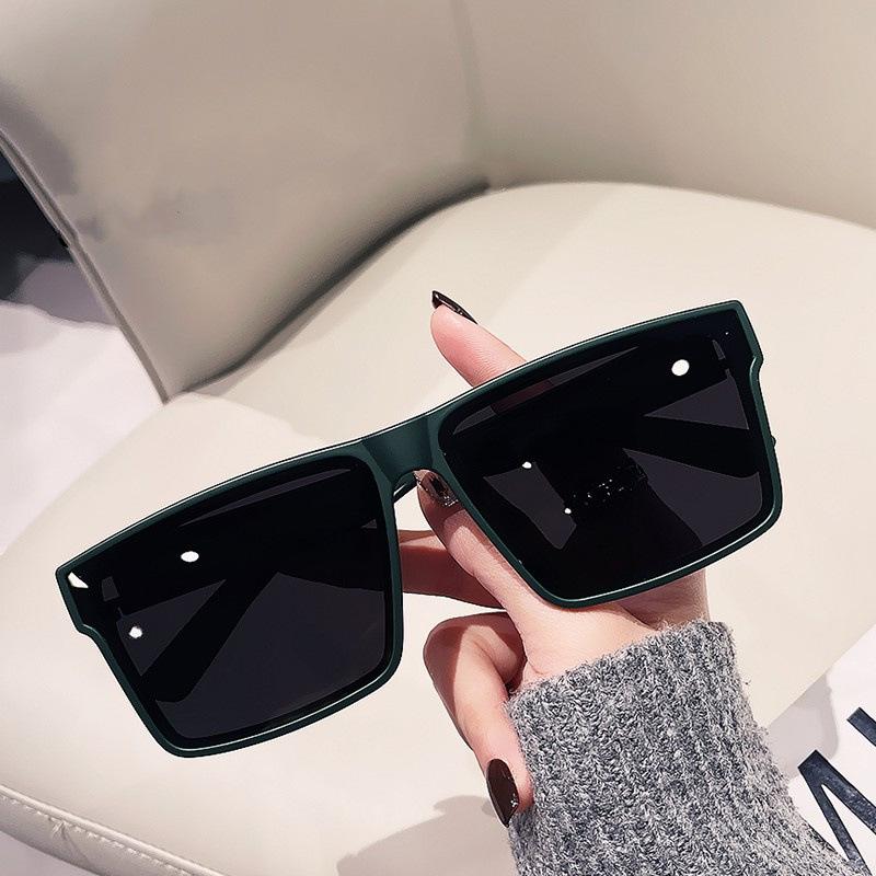 Новые модные квадратные солнцезащитные очки мужские Мужские прямоугольные Дизайнерские Роскошные Солнцезащитные очки Классические Винтажные Уличные Прямоугольные Солнцезащитные очки