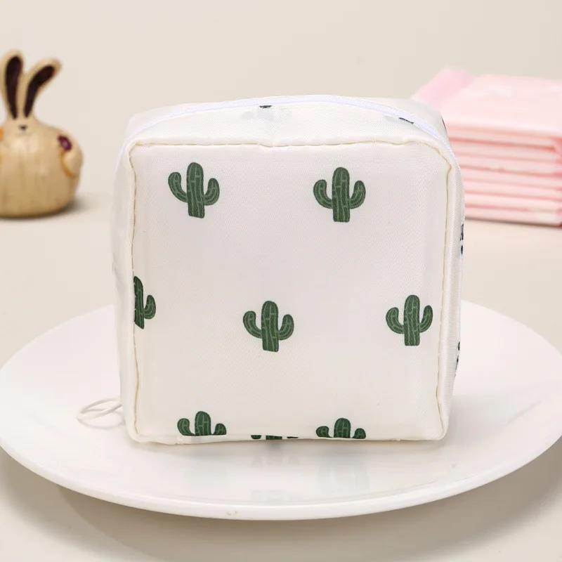 Women's Sanitary Napkin Bag Sanitary Cotton Storage Bag Monthly Event Bagaunt's Napkin Bags Girls Zero Wallet Travel Accessories