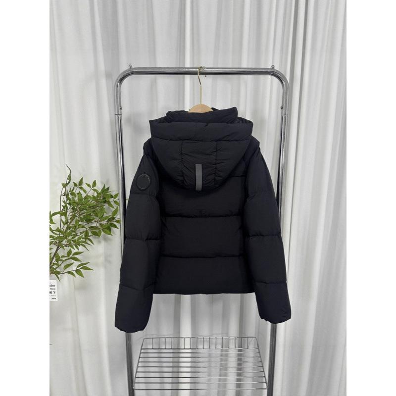 Пуховая куртка с капюшоном Уян Наны: Съемный, Ветрозащитный, Водонепроницаемый, Теплый, Унисекс