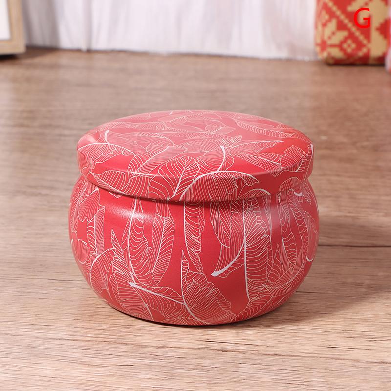 4 унции герметичная банка металлические банки для свечей коробка для конфет розовый чайник органайзер для хранения ювелирных изделий жесть рождественский упаковочный ящик