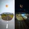 Top Photochromic Ultra Sunglasses Men Women Chameleon Rectangular Glasses Driving Goggles Anti-glare Non Polarized Glasses