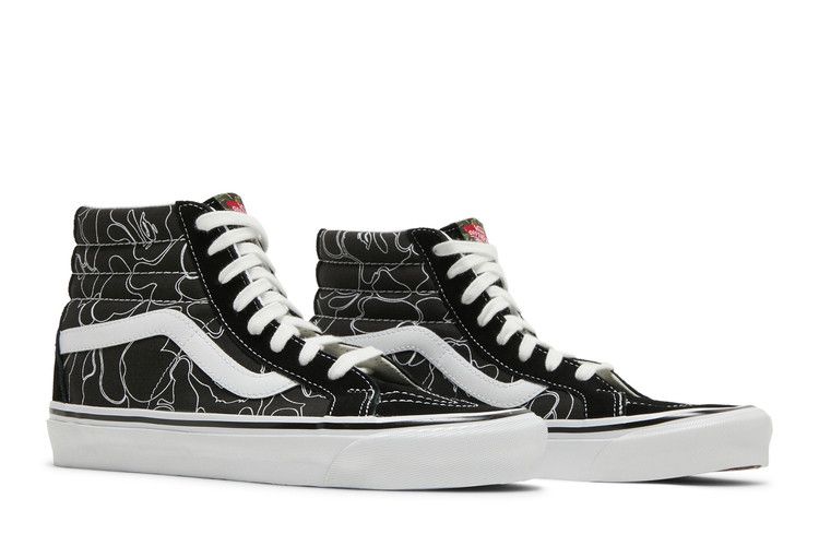 Men's Sneakers Vans Sk8-Hi 38 DX Bape Line ABC Camo Black/White/Red