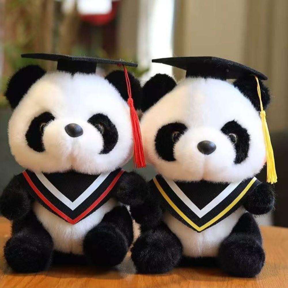 Panda Graduate Plush Dolls Stuffed Graduation Panda Plush Toy Kawaii Graduation Gift Kids Gift