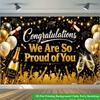 2D Flat Backdrop1pc Graduation Party Scene Design Backdrop Banner Polyester Wall Decor For Living Room Bedroom Office Outdoor Decor Party