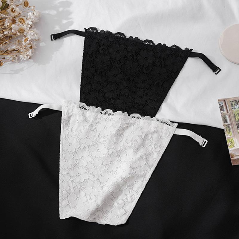 Женская мгновенная невидимая имитация бюстгальтера-камисоль с кружевной вставкой на застежке-липучке, лето